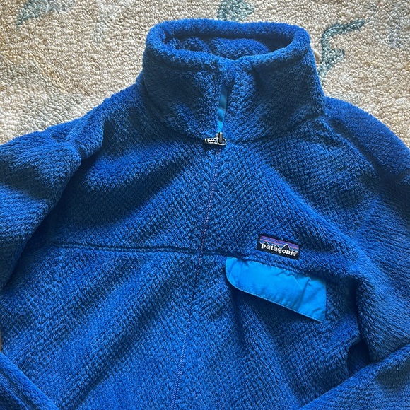Patagonia Re-Tool Fleece — Full zip-up fleece jacket - Academic blue - size M - Picture 2 of 7